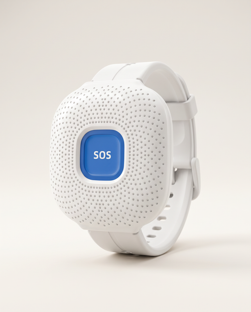 SOS Wristband with Alarm and Family Alert